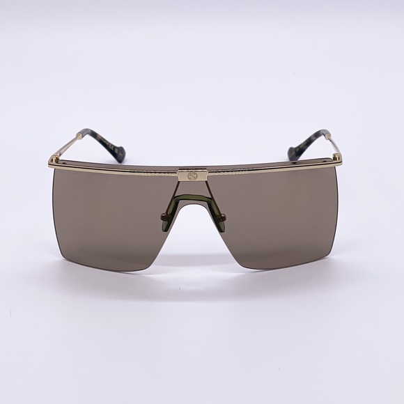 NEW GUCCI GG1096S 002 UNISEX SHIELD SUNGLASSES GUCCI GG1096S - Picture 2 of 14